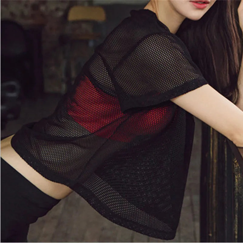Mesh Yoga Shirt